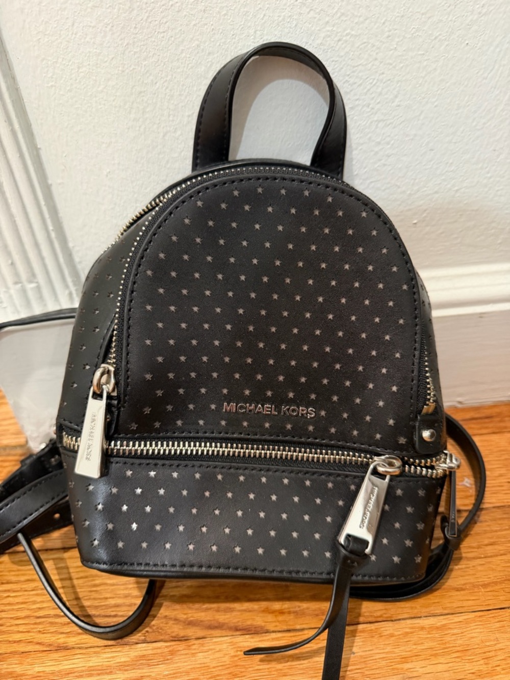 Michael Kors Stars Mini Backpack Like New